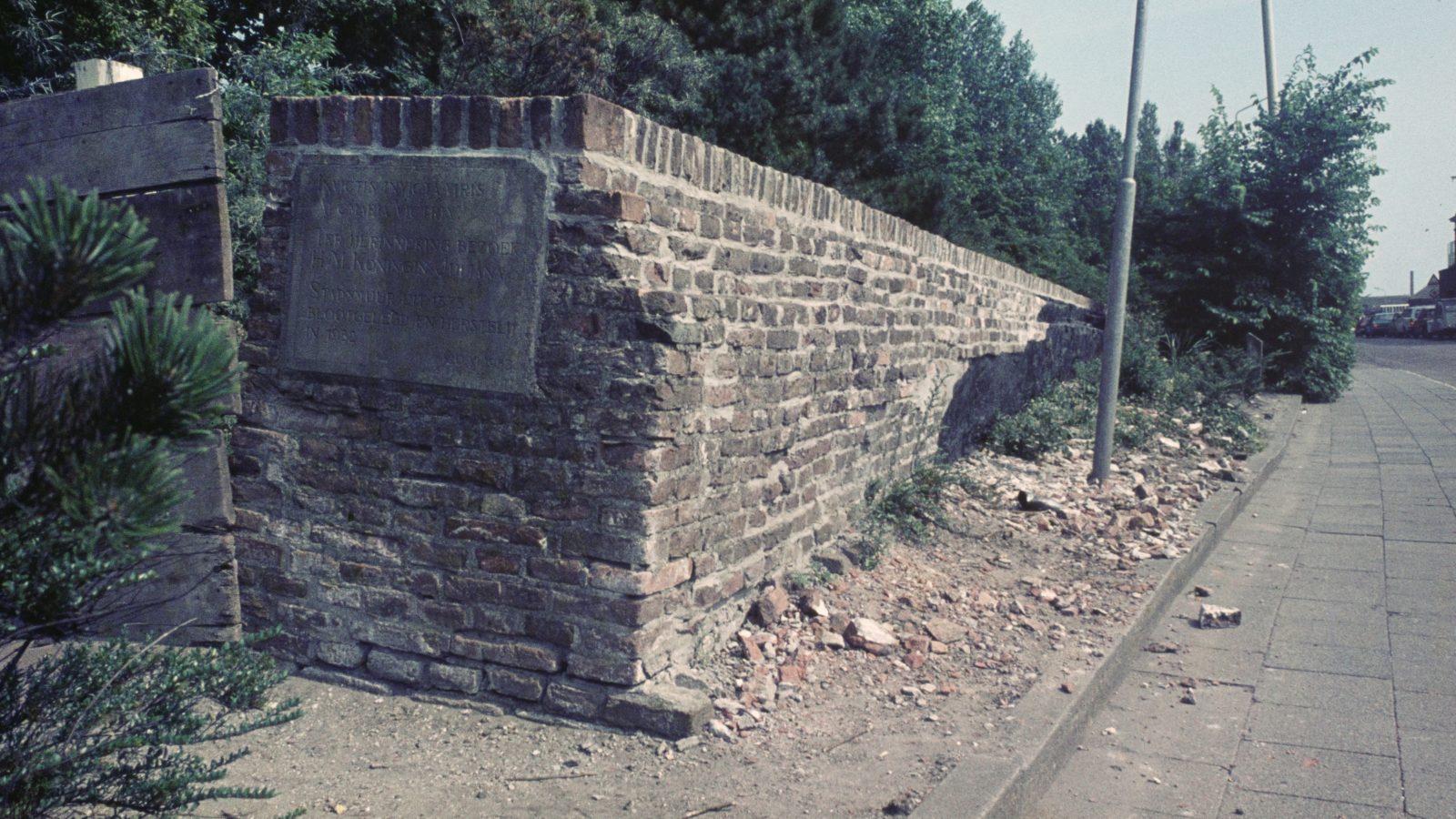 De oude stadswallen, Alkmaar, regio 072